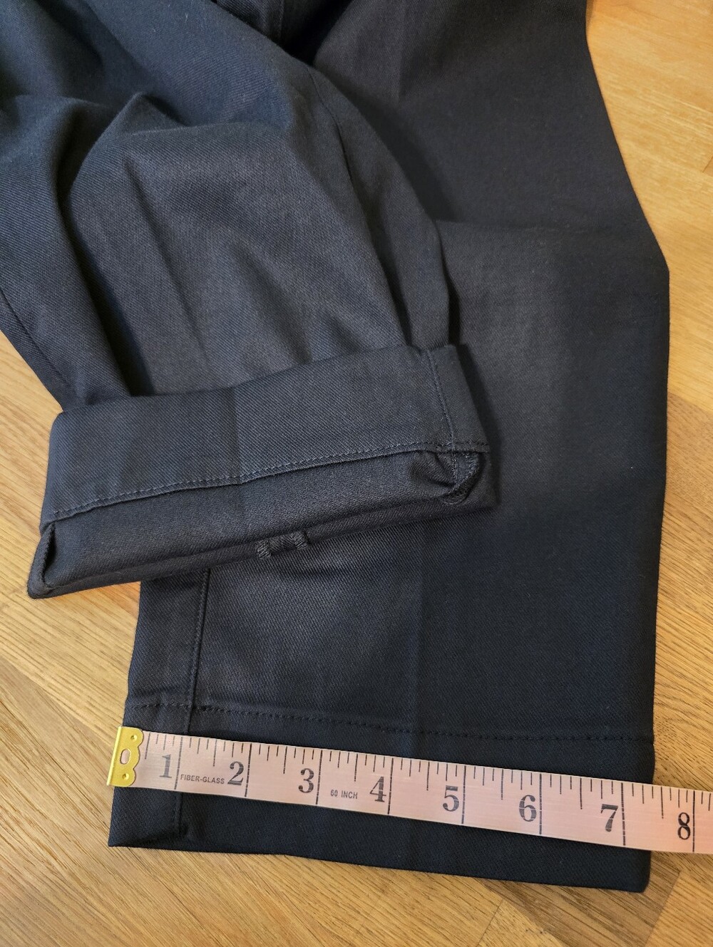 SPANX Supersmooth® Stretch Twill Slim Straight Pant Classic Black L 21280R - Picture 15 of 15